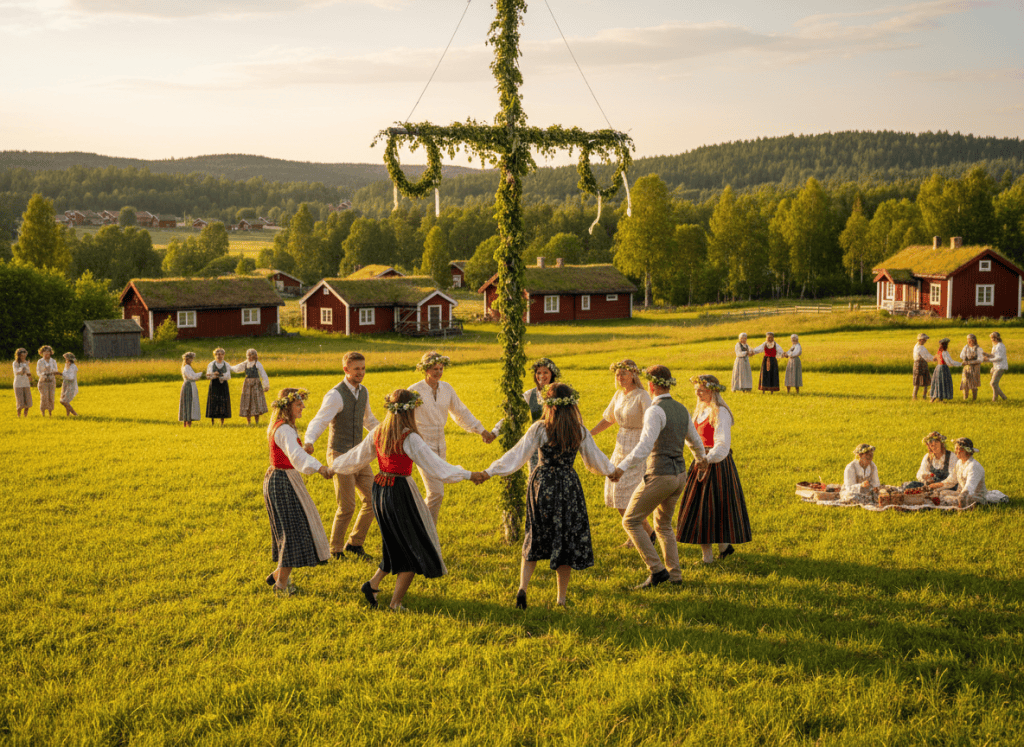 Sweden Midsummer cultural tradition